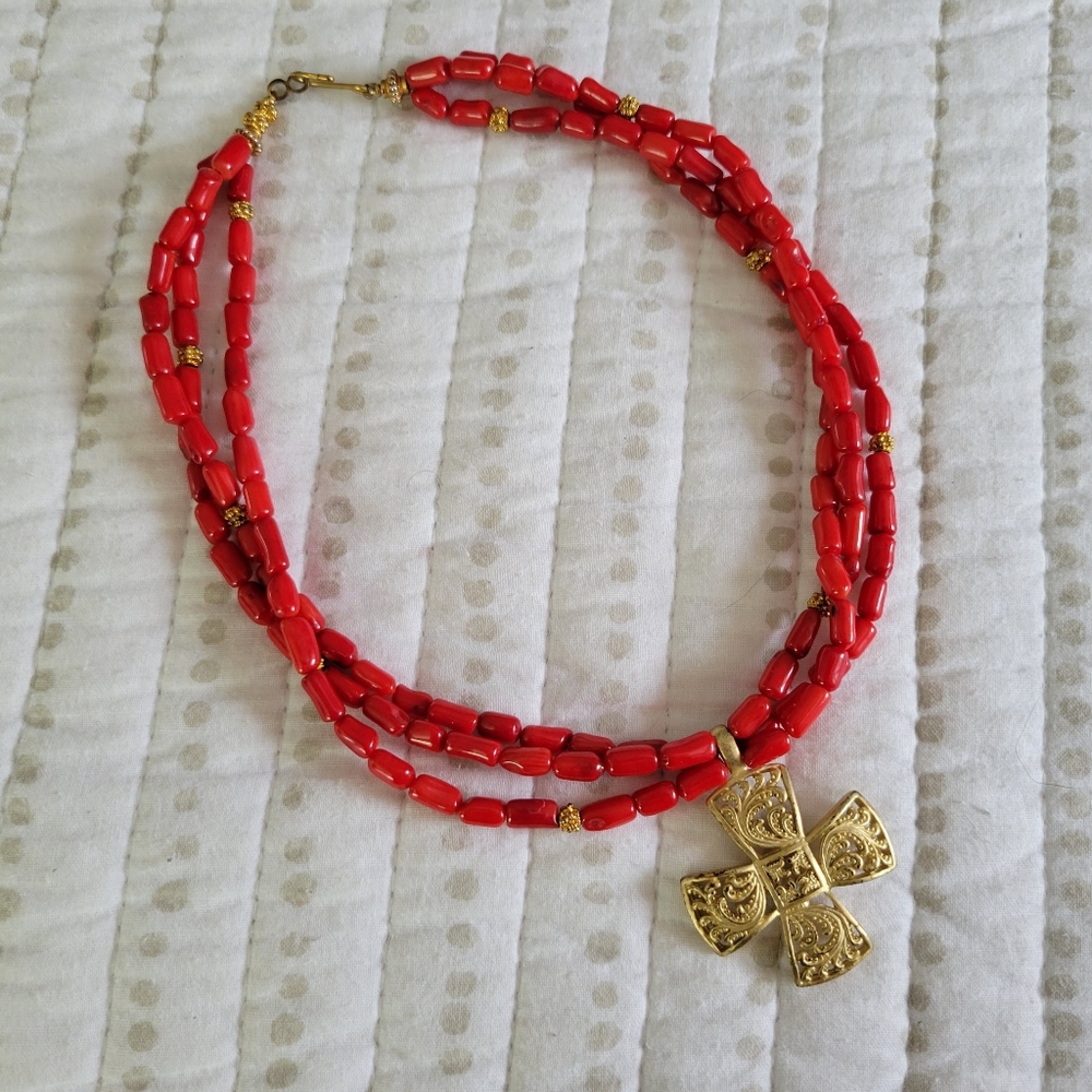Coral necklace